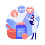 Holistic medicine abstract concept vector illustration. Alternative natural medicine, holistic mental therapy, whole body treatment, health practice, disease, integrative doctor abstract metaphor.